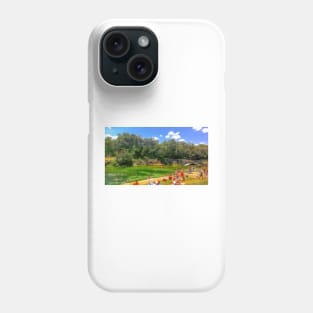 Barton Springs at Zilker Park - Austin, Texas Phone Case