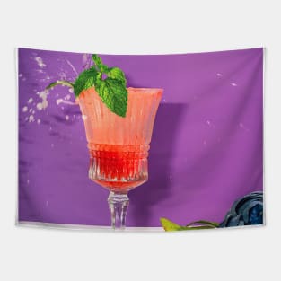 Cocktail Splash Tapestry