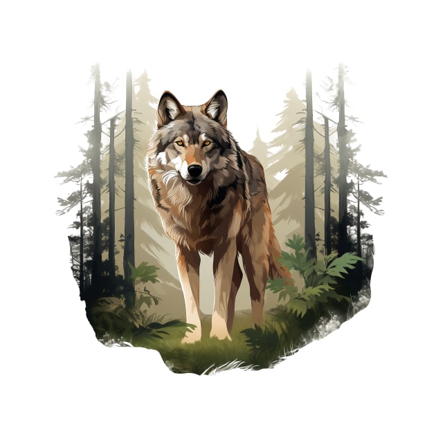 Grey Wolf by zooleisurelife