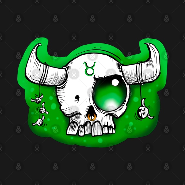 Taurus skull by Sing-Toe-Wrote 