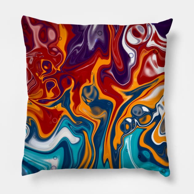 Fusion Pillow by MayGreenAbgrall