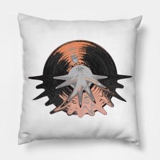 crazy vinyl Pillow