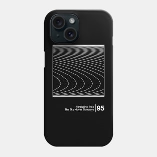 Porcupine Tree - Minimalist Style Illustration Artwork Phone Case