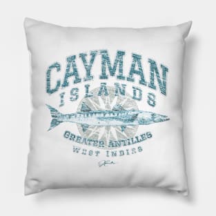 Cayman Islands Great Barracuda Pillow