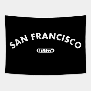 san francisco est. 1776 Tapestry