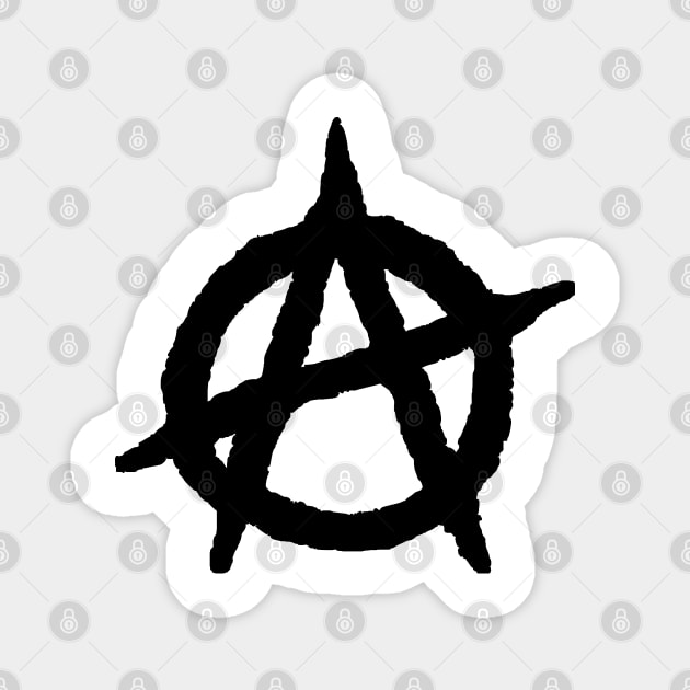 Anarchy Symbol| Peter Kropotkin| Bread| Political| Magnet by RevolutionToday