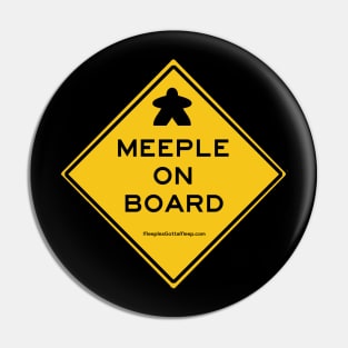 Meeple on Board Pin