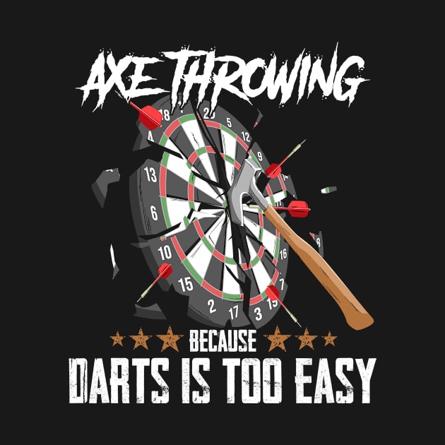 Professional axe throwing Quote for a  Axe thrower by ErdnussbutterToast