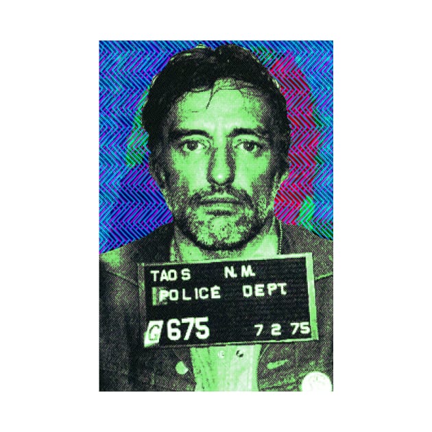 Dennis Hopper Mugshot by SABREart