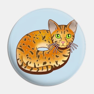 Bengal Bagel Pin