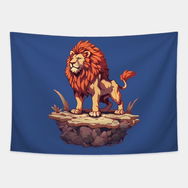 lion Tapestry by piratesnow