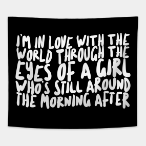Lyrics Quotes Song Tapestries Teepublic