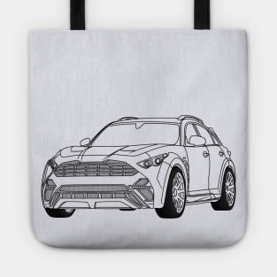 Infiniti QX70 "Draco" Tote