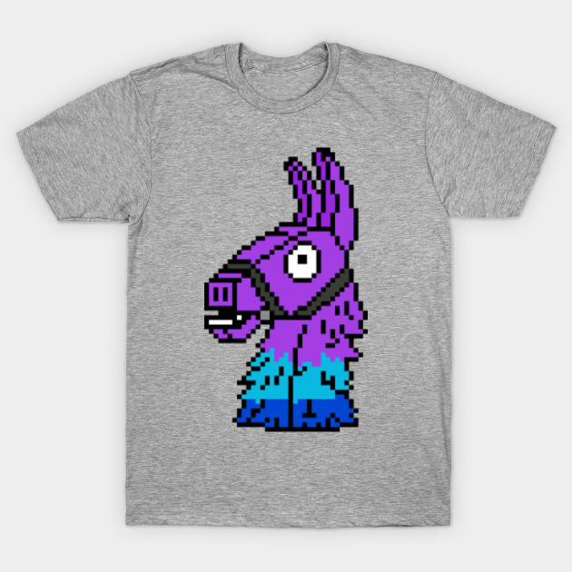 Llama Fortnite Pixel Art Llama Art T Shirt Teepublic