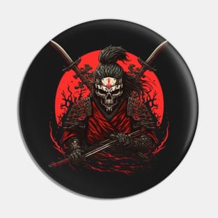 The Crimson Samurai Pin