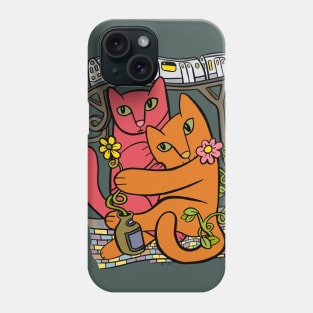 Young Love in the City Phone Case