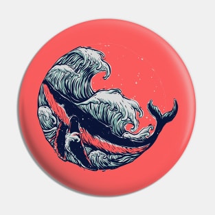 Humpback Whale Pin