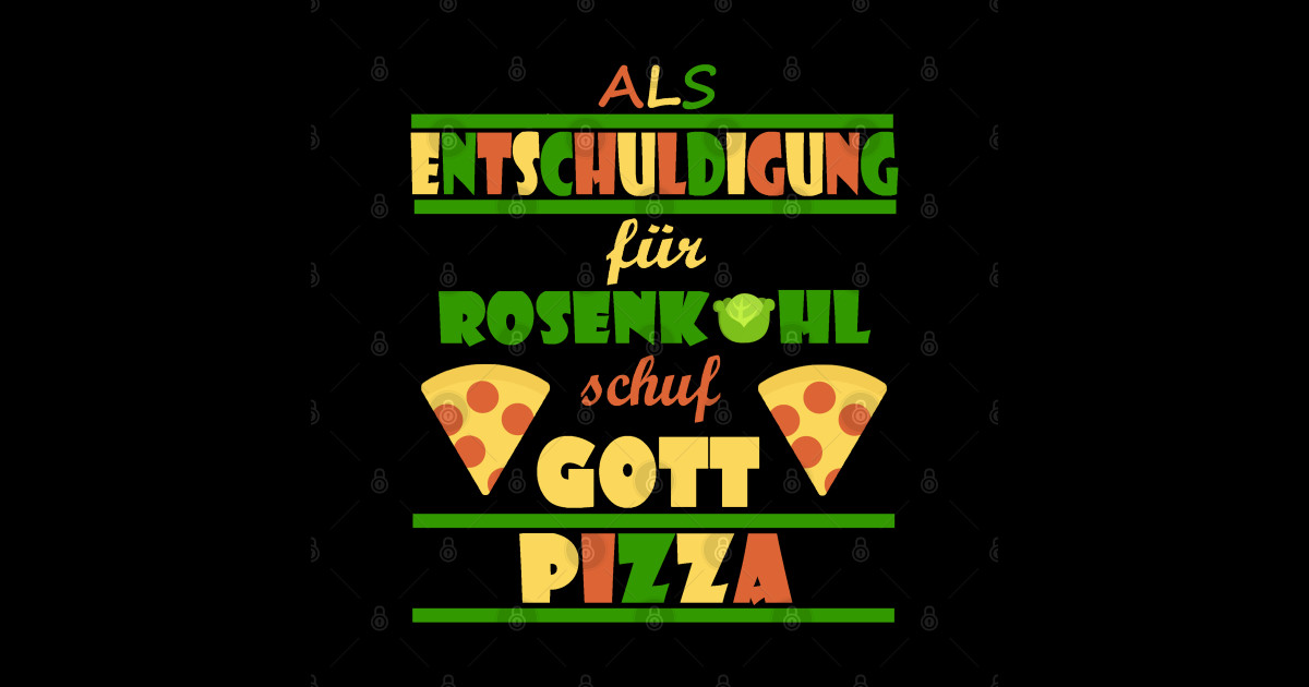 Pizza Italien Essen lustiger Spruch Geschenk Pizza Sticker TeePublic