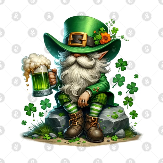 St Patricks Day Leprechaun by Chromatic Fusion Studio