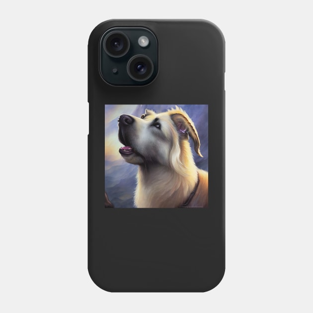 Howling Kangal Shepherd Dog Phone Case by Shadowbyte91