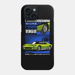 Iconic Miura Car Phone Case