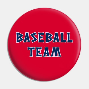 CLE Baseball Team - Red 1 Pin