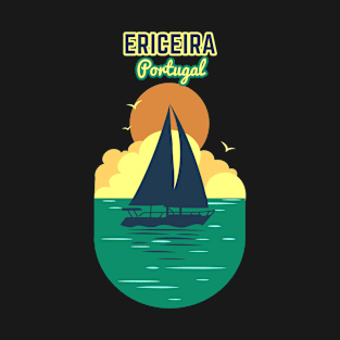 Ericeira Portugal beach name T-Shirt