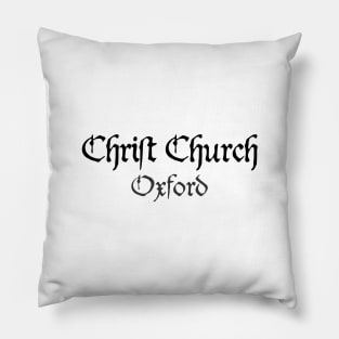 Oxford Christ Church College Medieval University Pillow