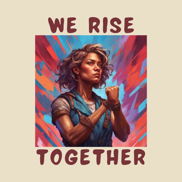 We rise together by IOANNISSKEVAS
