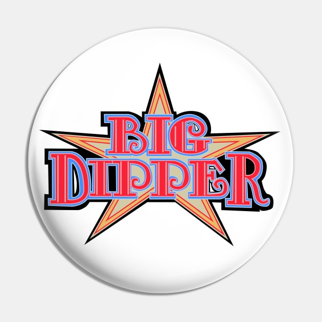 Geauga Lake Big Dipper Roller Coaster Pin by carcinojen