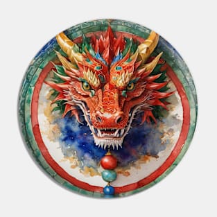 dragon head Pin