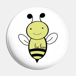 Bee Happy Pin