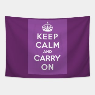 Keep Calm and Carry On Tapestry