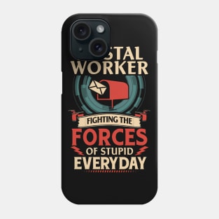 Postal Worker Fighting The Forces Of Stupid Everyday Phone Case