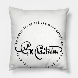 The Mysteries of God Pillow