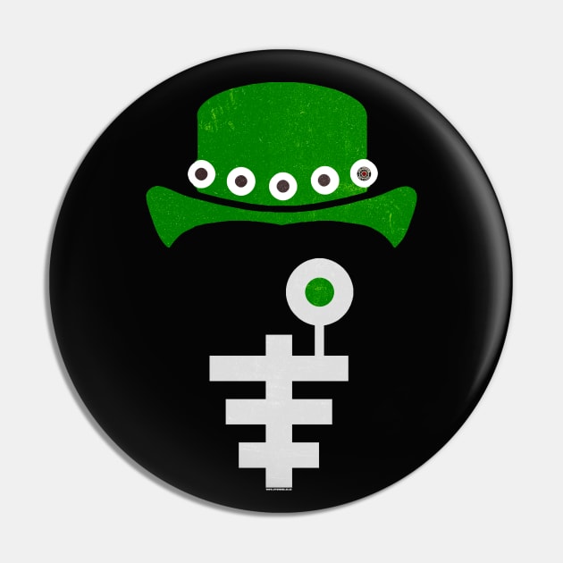 Eye Voodoo Hitcher-Boosh Pin by eyevoodoo