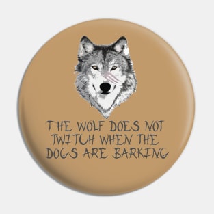 Wolf vs dog's Pin