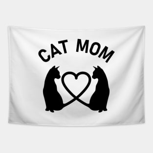 Cat Mom cat lover gift Tapestry