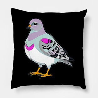 Cute Little Chunky Pigeon Pillow