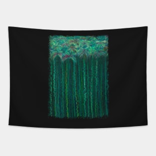 Tufts on Stems in Water Tapestry