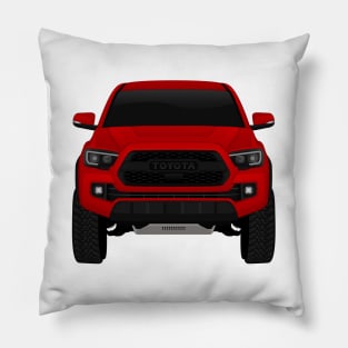 Toyota Tacoma DARK-RED Pillow