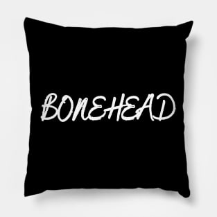 Bonehead skull Pillow