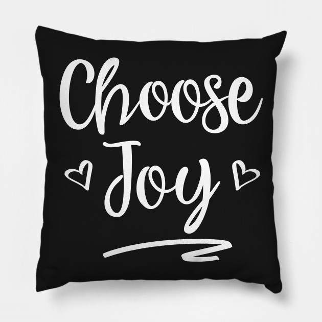 Choose Joy Christian Inspiration Faith T Shirt White Choose