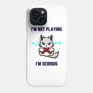 A Serious Monster Gamer Phone Case