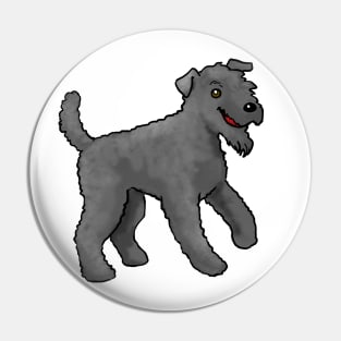 Dog - Kerry Blue Terrier - Black Pin