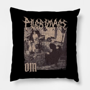 Om Vintage 2003 // Pilgrimage Original Fan Design Artwork Pillow