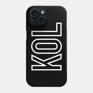 Kol Stencil Phone Case