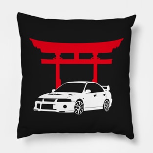 mitsubishi evolution Pillow