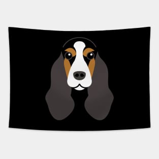 Cocker Spaniel dog face Tapestry