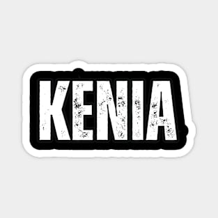 Kenia Name Gift Birthday Holiday Anniversary Magnet